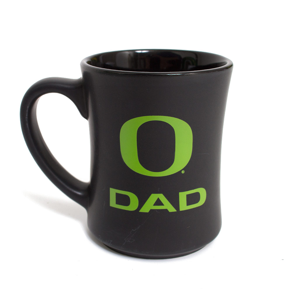 Classic Oregon O, RFSJ, Inc., Black, Traditional Mugs, Ceramic, Home & Auto, Dad, 16 ounce, 144266
